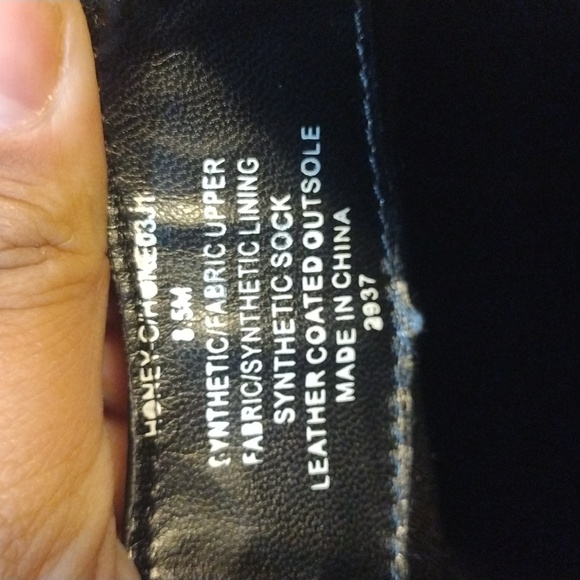 Madden girl boots/ booties, women's size 8, black - Picture 6 of 7